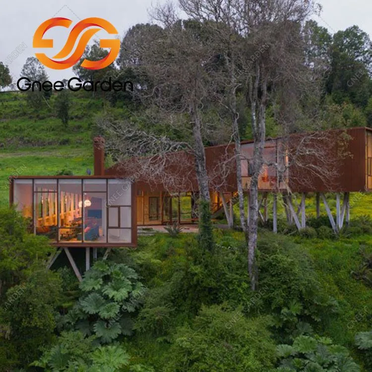 Corten stål väggbeklädnad