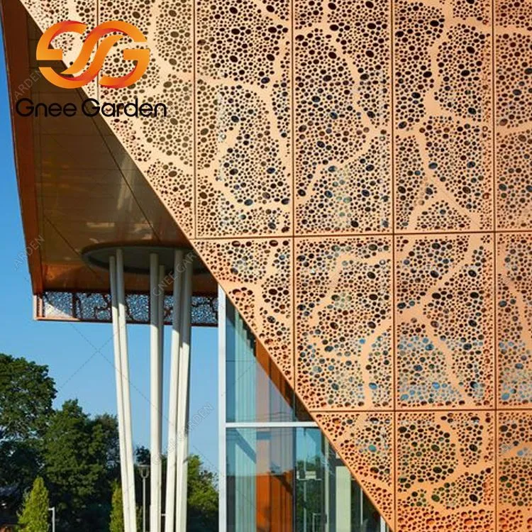 Aluminiumbeklädnadsbyggnad