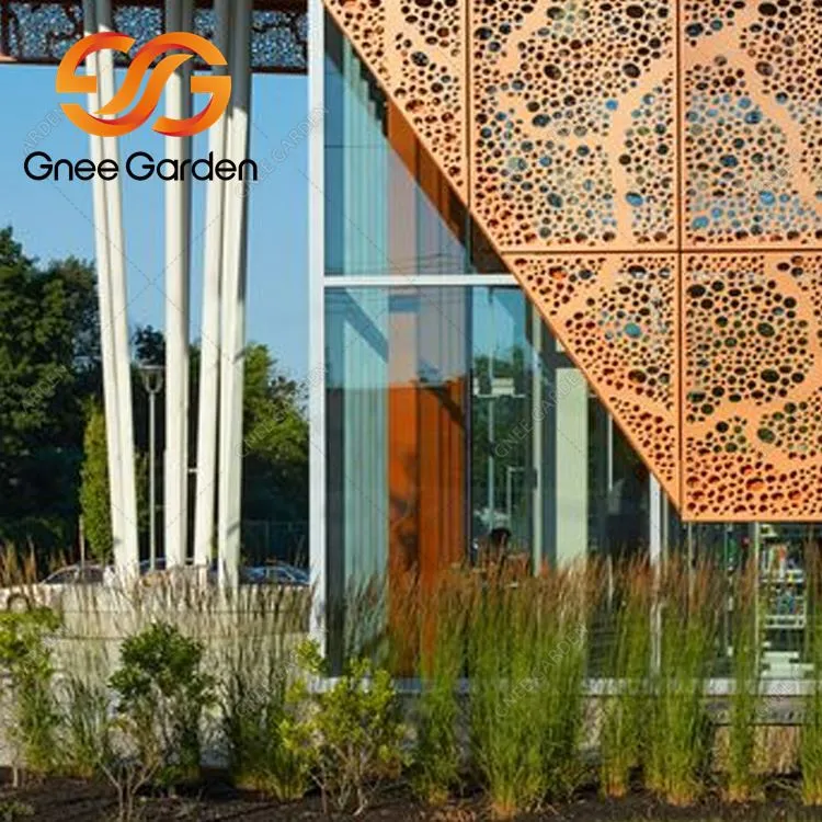 Väggbeklädnad med stående söm i aluminium