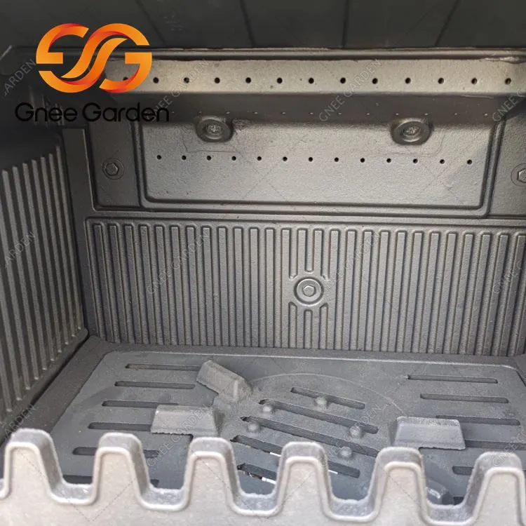 Gjutjärnseldstäder för inomhusvärme