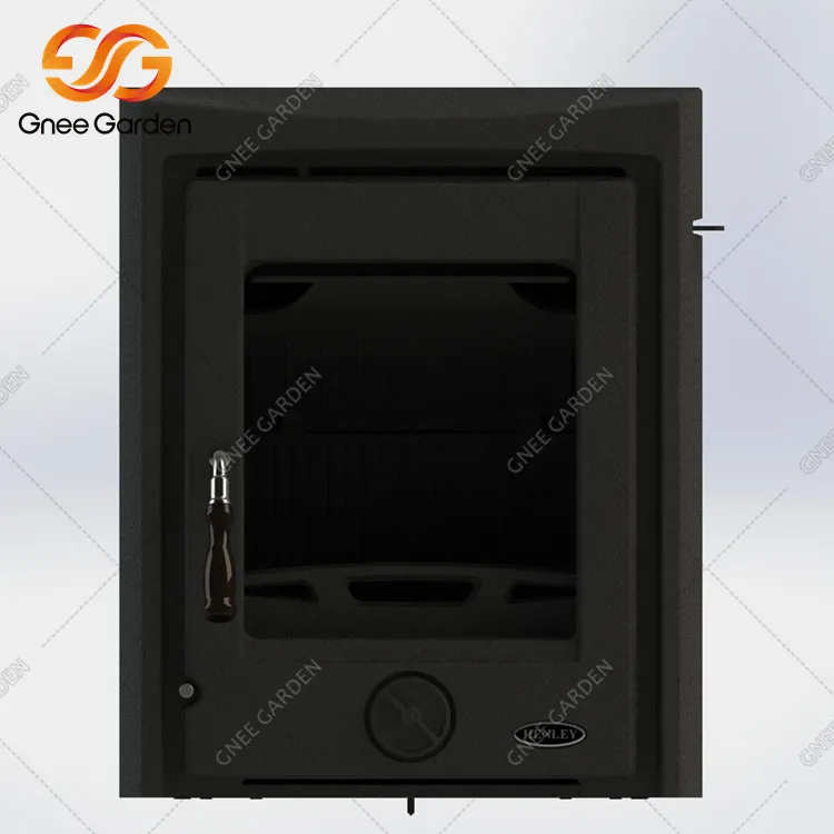 Gjutjärn vedbrännare öppen spis