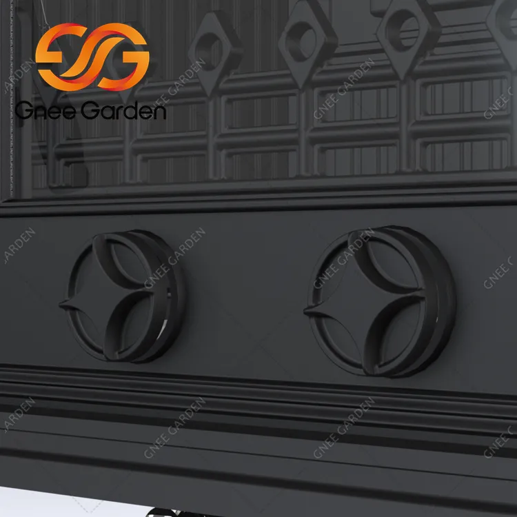 Öppen spis i gjutjärn