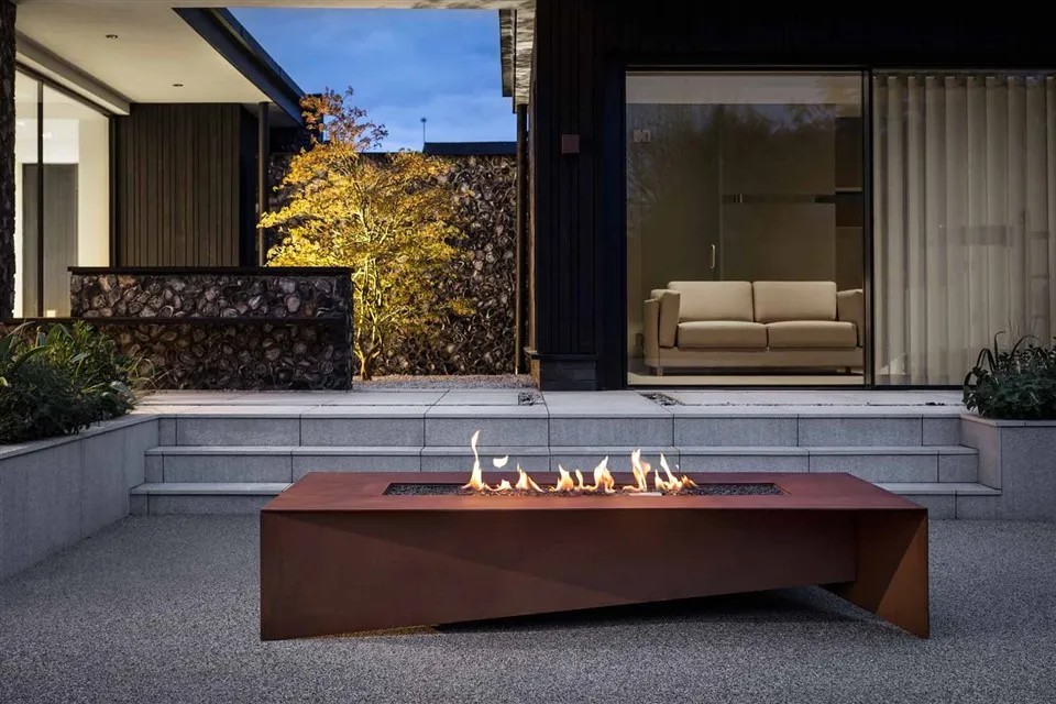 Corten Camping Eldstad