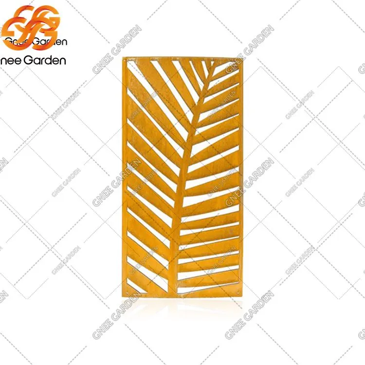 Corten Garden Screen Paneler