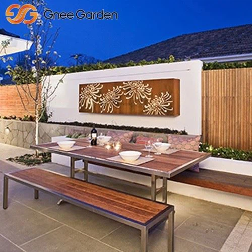 Corten Steel Laser Cut Decorations