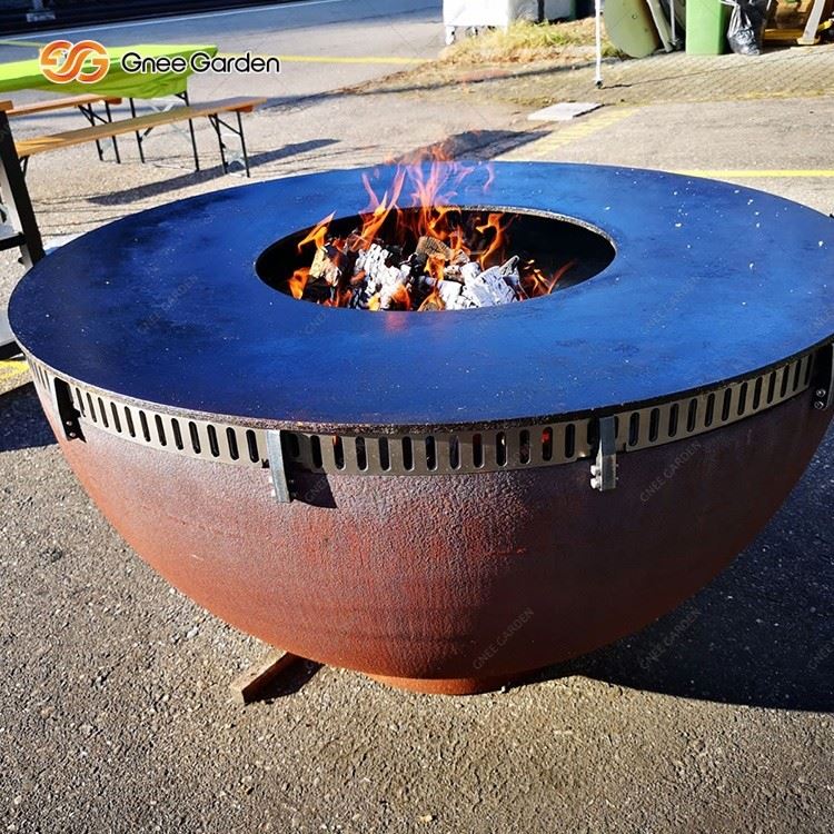 Corten Steel Fire Bowl