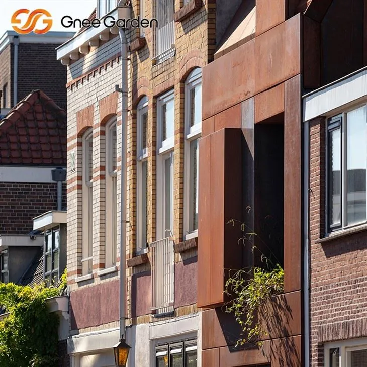 Corten Steel Facade Industrial Strength Panels
