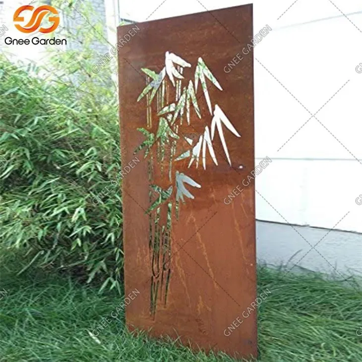 Corten Steel Laser Cut Panel