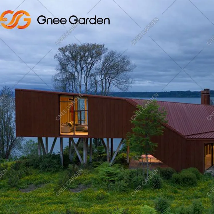 Corten väggpaneler byggnadsmaterial