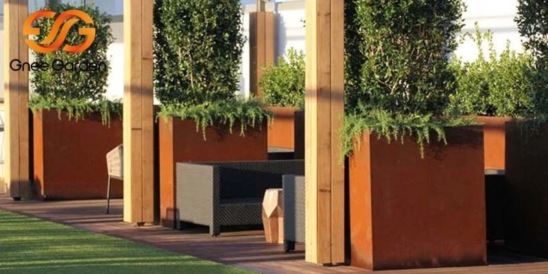 Corten Planters Corten Planters