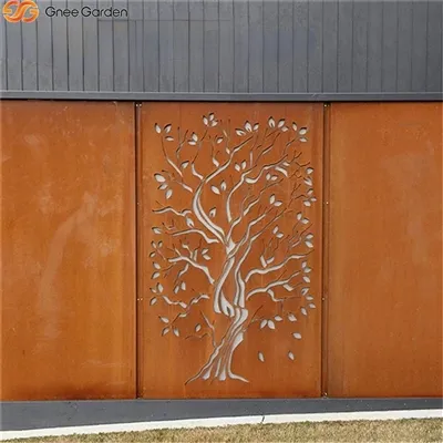 Viktiga tips för att underhålla dina Corten-stålskärmar