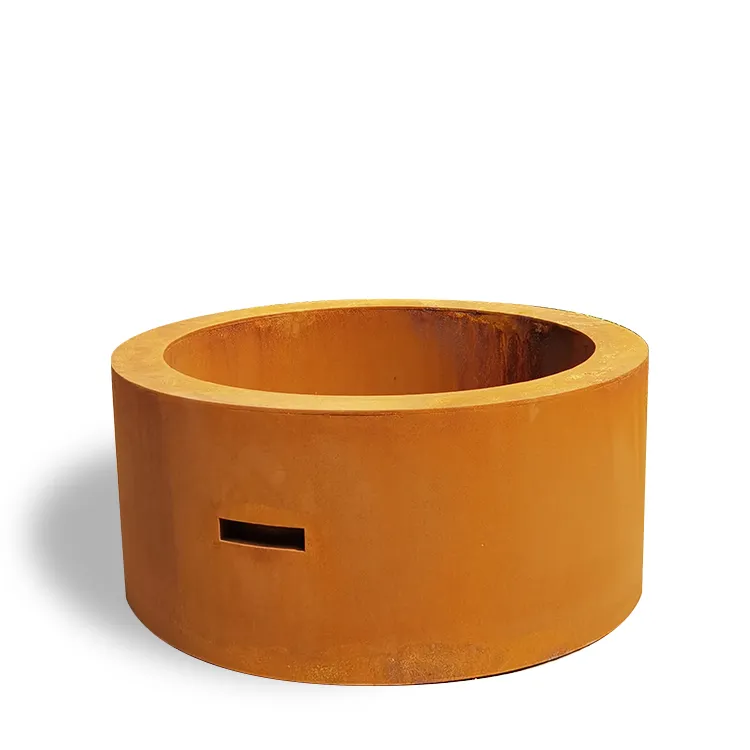 Utomhus Stor Corten Steel Firepit