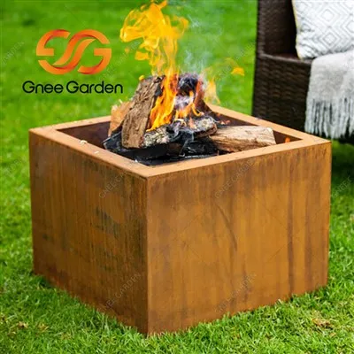 Hot Seller Bordsskiva Corten Steel Fire Pits