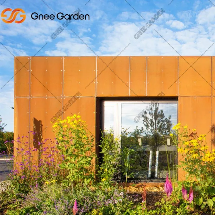 Stålfasadpaneler för byggnader