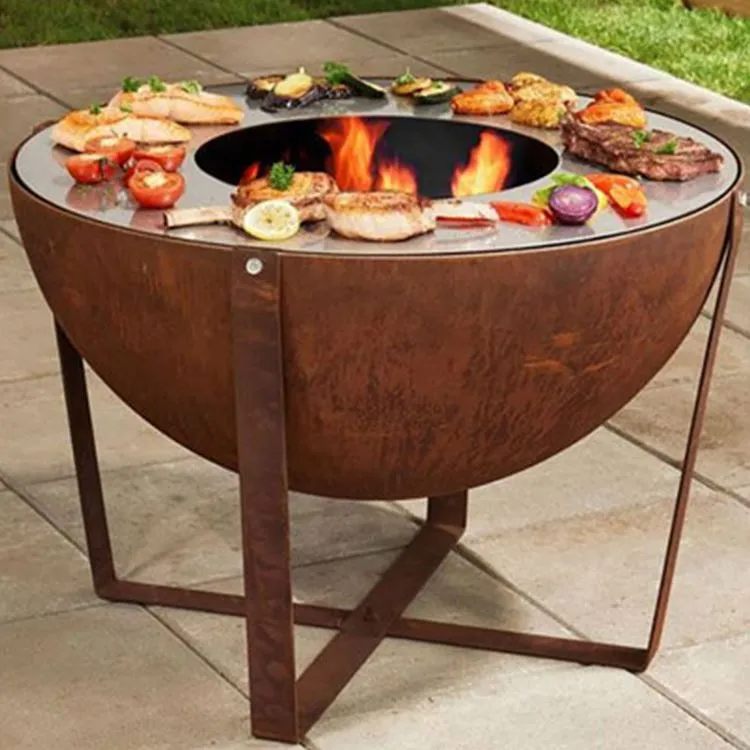 Weather Steel Camping BBQ